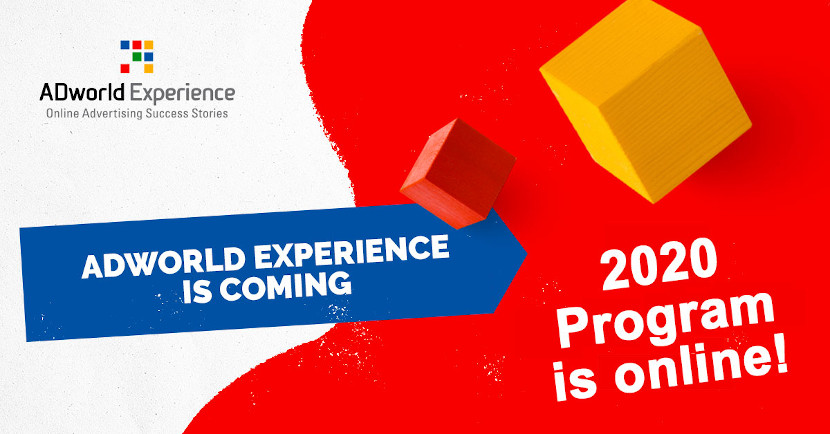 Programma ADworld Experience 2020